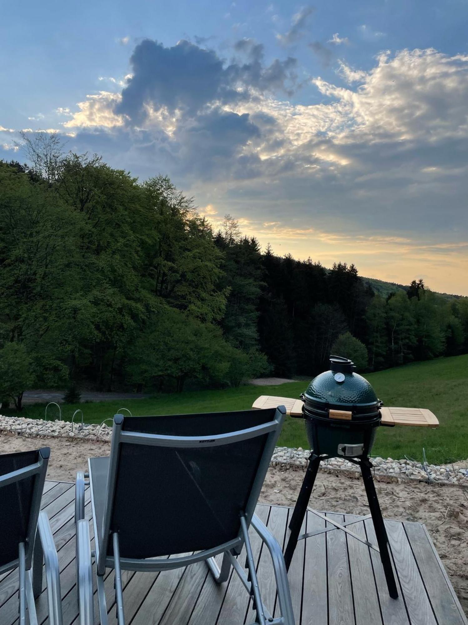 Wald-Hotel Heppe Dammbach Buitenkant foto