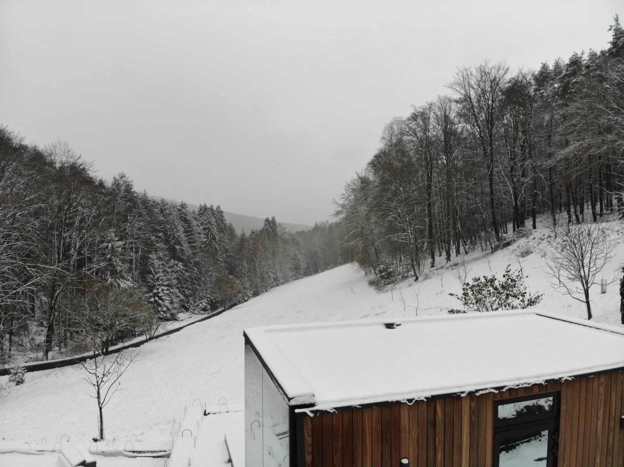 Wald-Hotel Heppe Dammbach Buitenkant foto